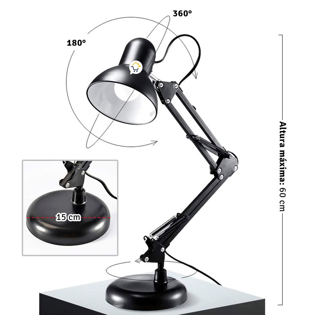 Miniatura 3 de Lampara Led Mesa Escritorio Brazo MT811